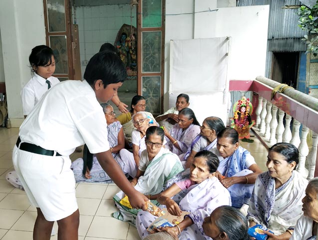 Old Age Home Visit